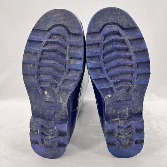 Sakroots One World Blue Elephant Peace Boho Faux Fur Lined Tall Rain Boot Size 7 - Picture 9 of 11